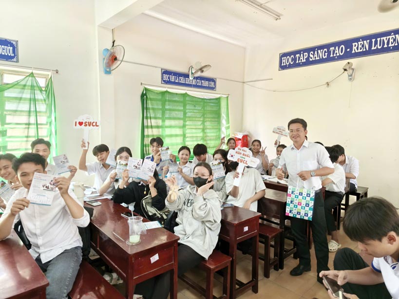Trung tâm du học Sao Vàng Cửu Long tư vấn tuyển sinh du học Hàn Quốc tại các trường THPT trên địa bàn Cần Thơ