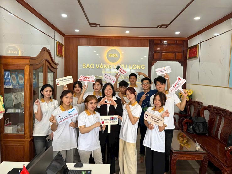 Học viên Sao Vàng Cửu Long tại chi nhánh Đồng Tháp Học viên Sao Vàng Cửu Long tại chi nhánh Đồng Tháp