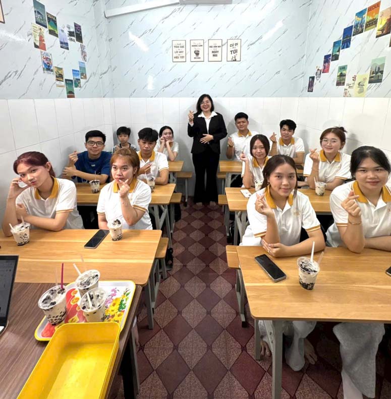 Lớp học Tiếng Hàn tại Sao Vàng Cửu Long chi nhánh Đồng Tháp Lớp học Tiếng Hàn tại Sao Vàng Cửu Long chi nhánh Đồng Tháp